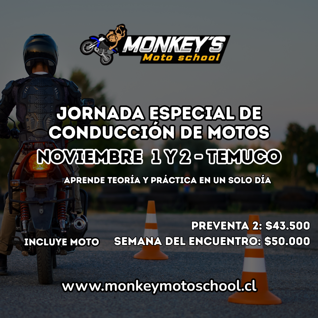 🏍️ ¡Jornada Especial Monkey Moto School!