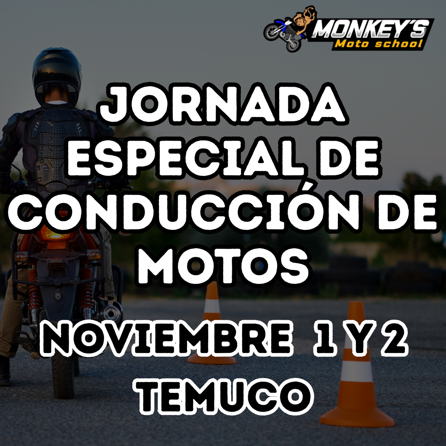 🏍️ ¡Jornada Especial Monkey Moto School!