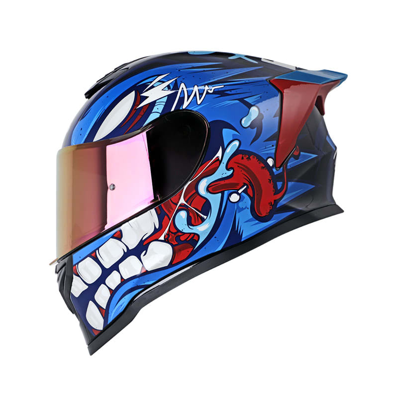 Casco Integral HRO 506 Mask Negro Azul