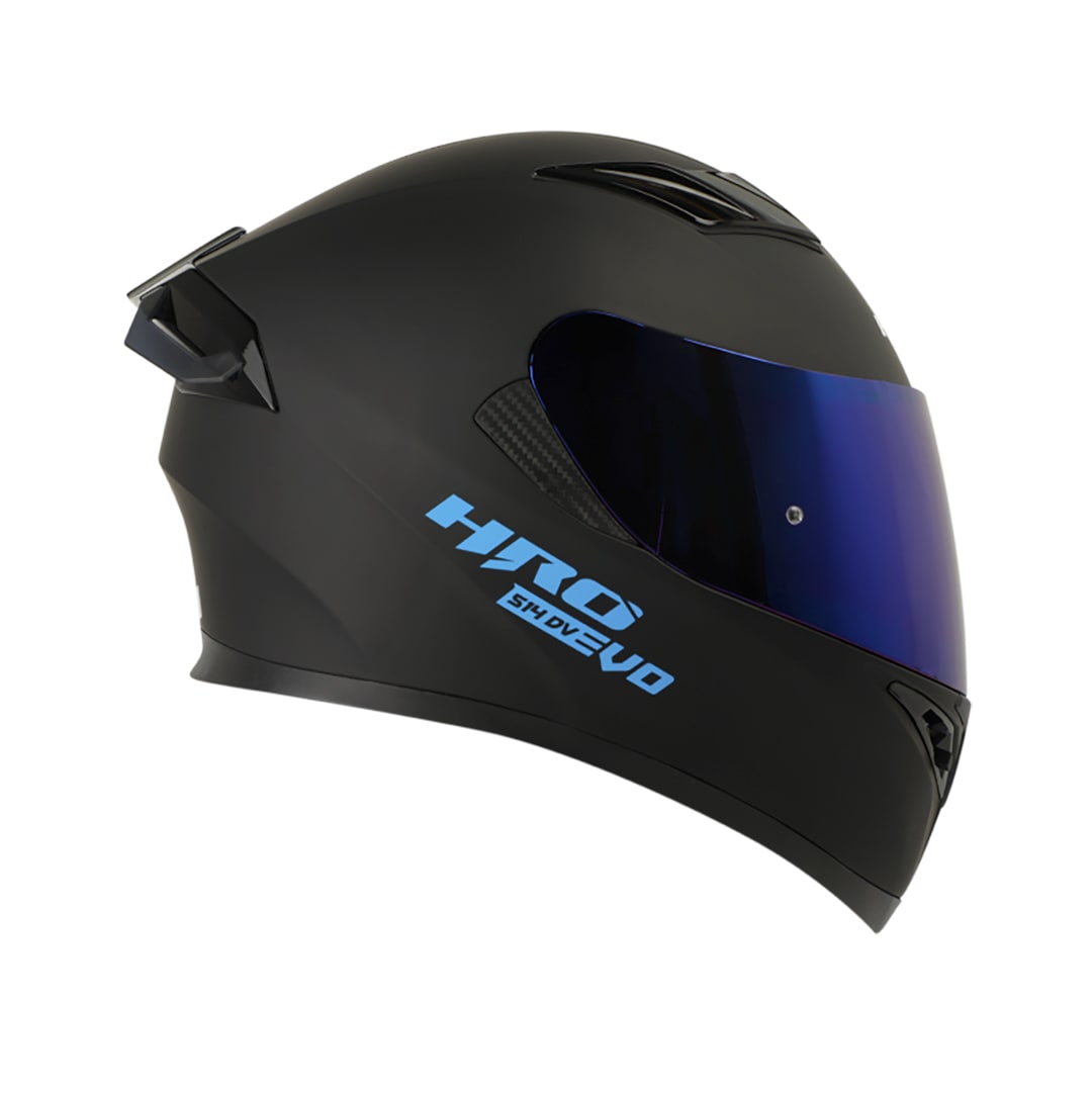 Casco Integral HRO 514DV Solid Negro Azul
