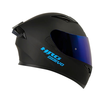 Casco Integral HRO 514DV Solid Negro Azul