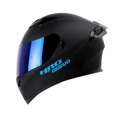 Casco Integral HRO 514DV Solid Negro Azul