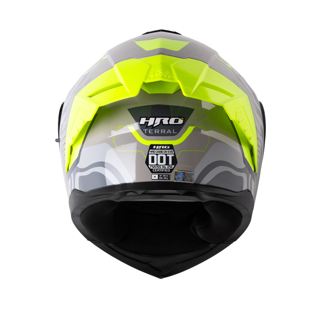 Casco Abatible HRO 3480DV Terral Gris