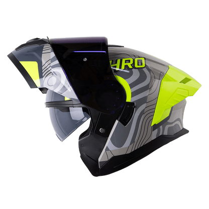 Casco Abatible HRO 3480DV Terral Gris