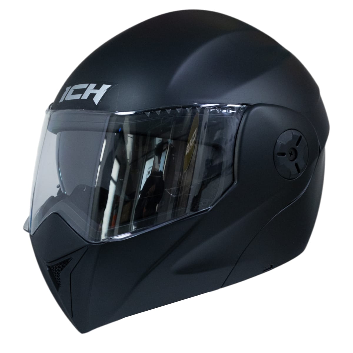 Casco Abatible ICH 3110 Junior Solid Negro Mate