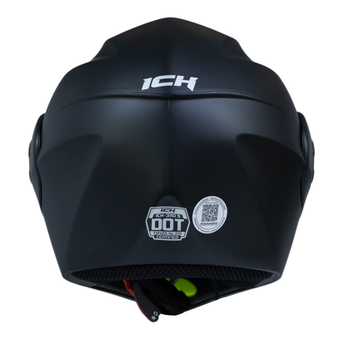 Casco Abatible ICH 3110 Junior Solid Negro Mate