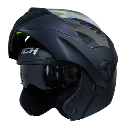 Casco Abatible ICH 3110 Junior Solid Negro Mate