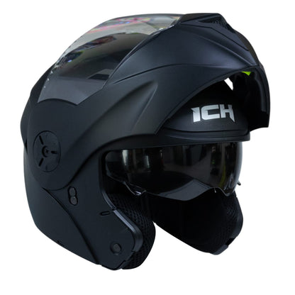 Casco Abatible ICH 3110 Junior Solid Negro Mate